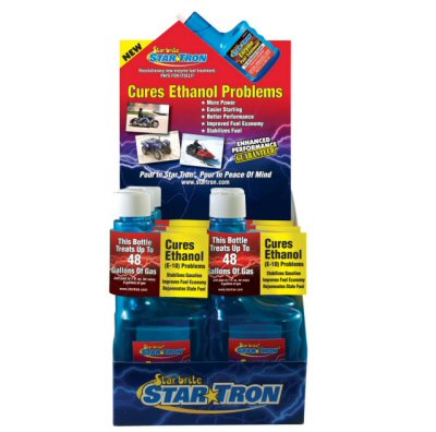 Star Tron Enzyme Fuel Treatment Gas Additive 8 oz Display Pack